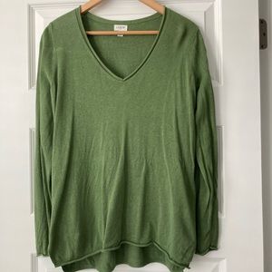 Jcrew linen blend sweater